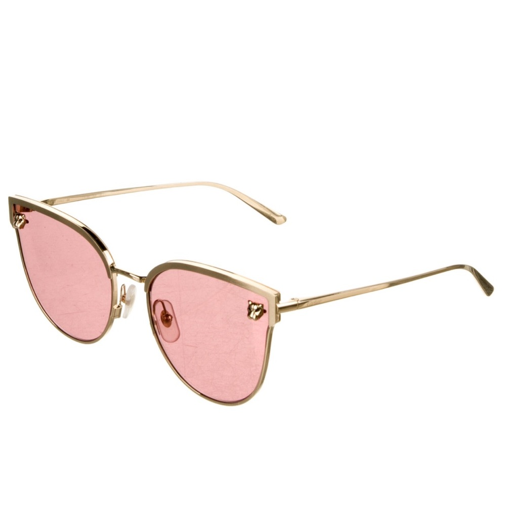 Cartier Oversized Cat-Eye Sunglasses